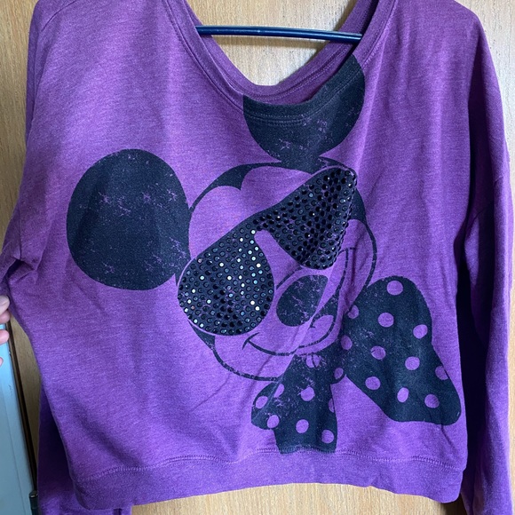 Purple Mickey Mouse with Sparkle Shades - Picture 3 of 5